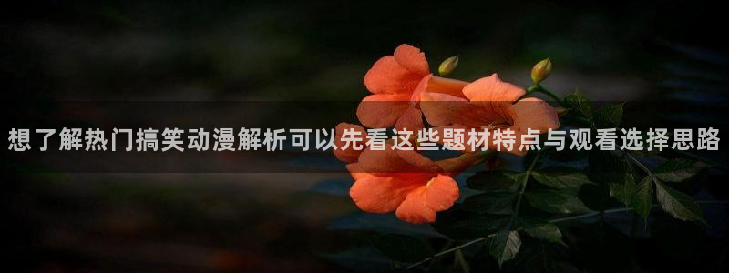 h里番动漫在线观看:想了解热门搞笑动漫解析可以先看这些题材特点与观看选择思路配图
