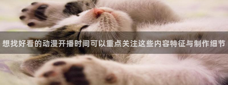 里番H在线观看动漫:想找好看的动漫开播时间可以重点关注这些内容特征与制作细节配图