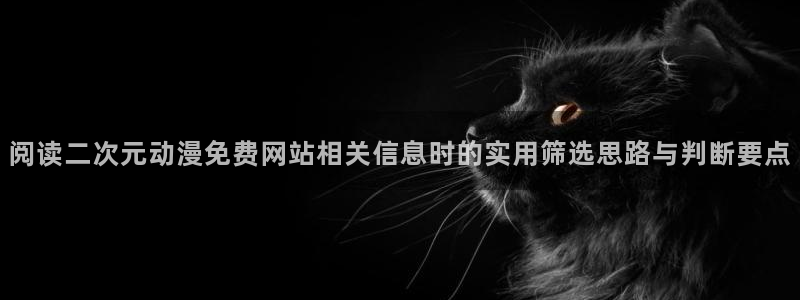 里番暴力动漫在线观看:阅读二次元动漫免费网站相关信息时的实用筛选思路与判断要点配图